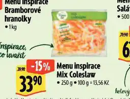 Albert Menu inspirace mix coleslaw nabídka