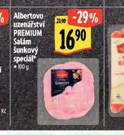 Albert Salám šunkový speciál nabídka