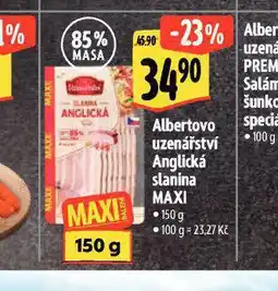 Albert Anglická slanina maxi nabídka