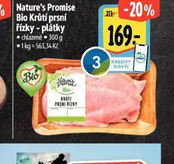 Albert Bio krůtí prsní řízky plátky nabídka