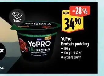 Albert Yopro protein pudding nabídka