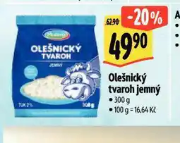 Albert Olešnický tvaroh jemný nabídka