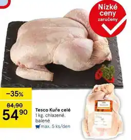 Tesco Tesco Kuře celé, 1 kg, chlazené, balené nabídka