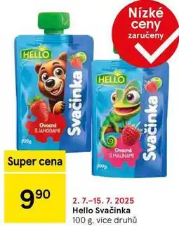 Tesco Hello Svačinka, 100 g, více druhů nabídka