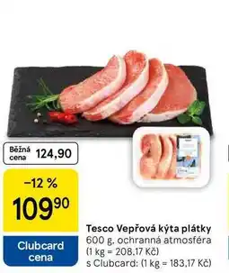 Tesco Tesco Vepřová kýta plátky, 600 g nabídka
