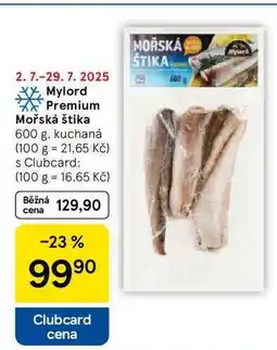 Tesco Mylord Premium Mořská štika, 600 g, kuchaná nabídka