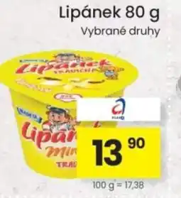 Kubík potraviny Madeta Lipánek nabídka