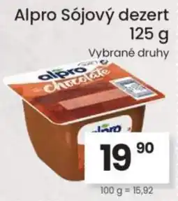 Kubík potraviny Alpro Sójový dezert nabídka