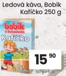Kubík potraviny Ledová káva, Bobík Kafíčko nabídka