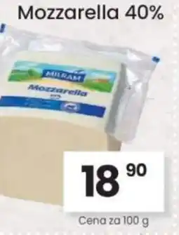 Kubík potraviny MILRAM Mozzarella 40% nabídka