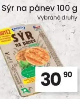 Kubík potraviny Sýr na pánev nabídka