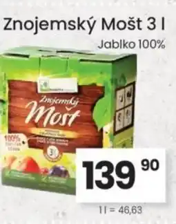 Kubík potraviny Znojemský Mošt nabídka