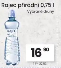Kubík potraviny Rajec přírodní nabídka