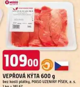 Trefa VEPŘOVÁ KÝTA 600 g bez kosti plátky nabídka