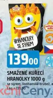 Trefa SMAŽENÉ KUŘECÍ HRANOLKY 1000 g se sýrem nabídka