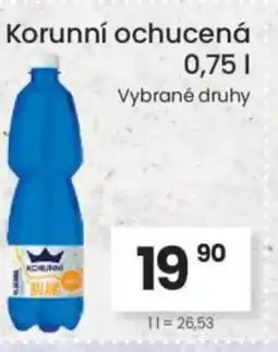 Kubík potraviny Korunní ochucená nabídka