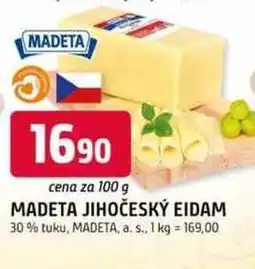 Trefa MADETA JIHOČESKÝ EIDAM 30% tuku, 100 g nabídka