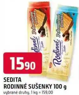 Trefa SEDITA RODINNÉ SUŠENKY 100 g nabídka