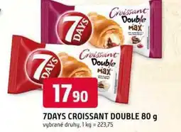 Trefa 7DAYS CROISSANT DOUBLE 80 g nabídka