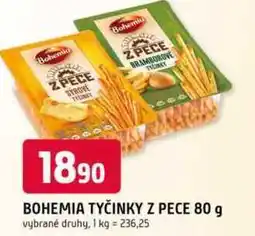 Trefa BOHEMIA TYČINKY Z PECE 80 g nabídka