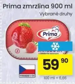 Kubík potraviny Prima zmrzlina nabídka