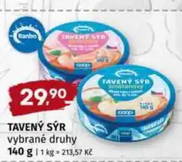 Trefa Ranko TAVENÝ SÝR vybrané druhy 140 g nabídka