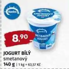 Trefa Ranko JOGURT BÍLÝ smetanový 140g nabídka