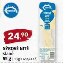 Trefa RANKO SÝROVÉ NITĚ slané 55 g nabídka