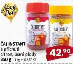 Trefa Nový Den ČAJ INSTANT s příchutí citron, lesní plody 350 g nabídka
