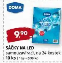 Trefa DOMA SÁČKY NA LED samouzavírací, na 24 kostek 10 ks nabídka