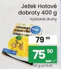 Kubík potraviny Ježek Hotové dobroty nabídka