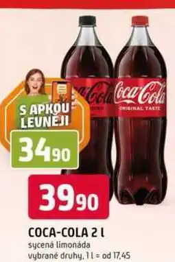 Trefa COCA-COLA 2l nabídka