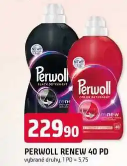 Trefa PERWOLL RENEW 40 PD nabídka