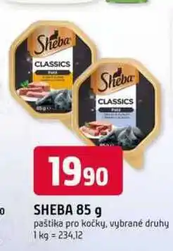 Trefa SHEBA 85 g paštika pro kočky, vybrané druhy nabídka