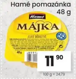 Kubík potraviny Hamé pomazánka nabídka