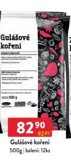 Qanto Gulášové koření nabídka