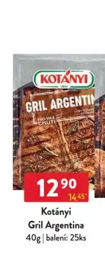 Qanto KOTÁNYI Gril Argentina nabídka