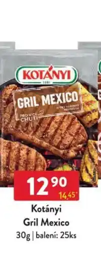Qanto KOTÁNYI Gril Mexico nabídka