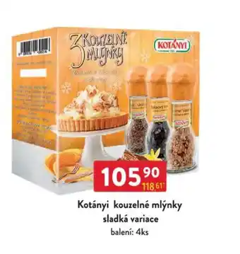 Qanto KOTÁNYI kouzelné mlýnky sladká variace nabídka