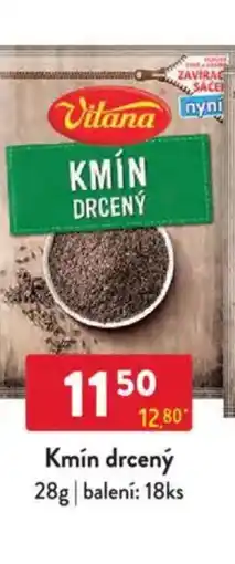 Qanto VITANA Kmín drcený nabídka