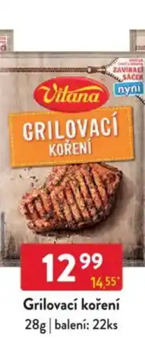 Qanto VITANA Grilovací koření nabídka