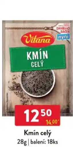 Qanto VITANA Kmín celý nabídka