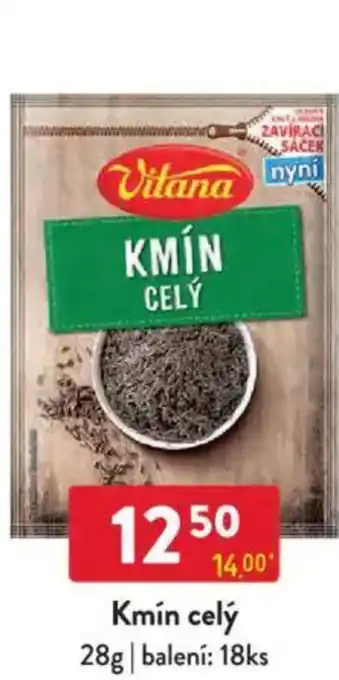 Qanto VITANA Kmín celý nabídka