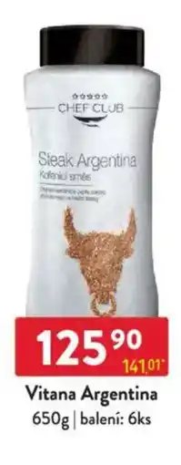 Qanto VITANA Argentina nabídka