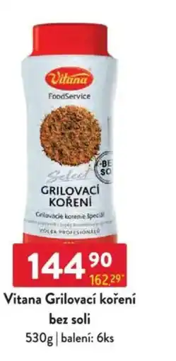 Qanto VITANA Grilovací koření bez soli nabídka