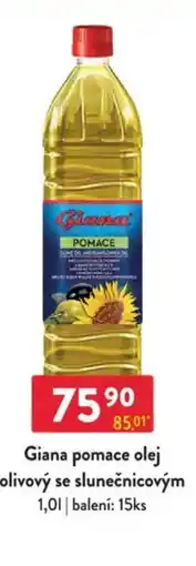 Qanto Giana pomace olej olivový se slunečnicovým nabídka
