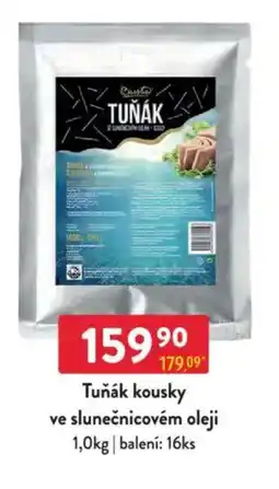 Qanto Tuňák kousky ve slunečnicovém oleji nabídka