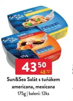 Qanto Sun &Sea Salát s tuňákem americana, mexicana nabídka