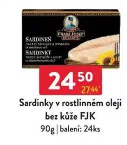 Qanto Sardinky v rostlinném oleji bez kůže FJK nabídka