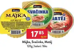 Qanto Hamé Májka, Svačinka, Matěj nabídka